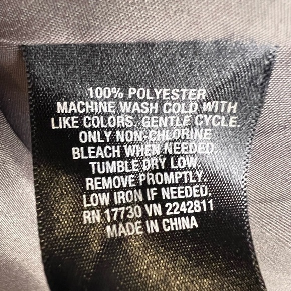 377. Mossimo Womens Dress Black White Abstract Print Fit And Flare Work XS - Picture 10 of 10